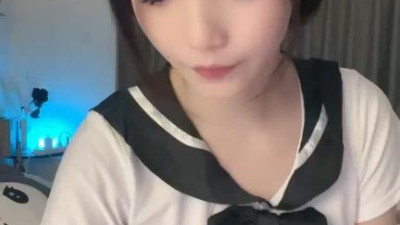  얌전한 외모의 소녀!블랙&화이트 스타킹 센스!자작소혈, 가짜 행거 안마기 투웨이, 시원한 숨가쁨, 양손가락에 버클 삽입, 표정 즐기기 (쿨걸야동,섹트야동,쇼츠야동,한국야동)