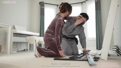  ✅섹시하고 우아한 어언니✅매력적인 여신 ＇미피토끼＇ 쓸쓸한 젊은 아가씨의 인테리어 기사 꼬시기 (쿨걸야동,섹트야동,쇼츠야동,한국야동)