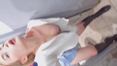  트위터 60W 팬사이트 황조매 키티, 주차장 계단서 몰래카메라에 내사소혈, 행인 봤나 몰라 (쿨걸야동,섹트야동,쇼츠야동,한국야동)